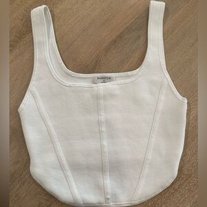 Aritzia Babaton Sculpt Knit Bustier Tank